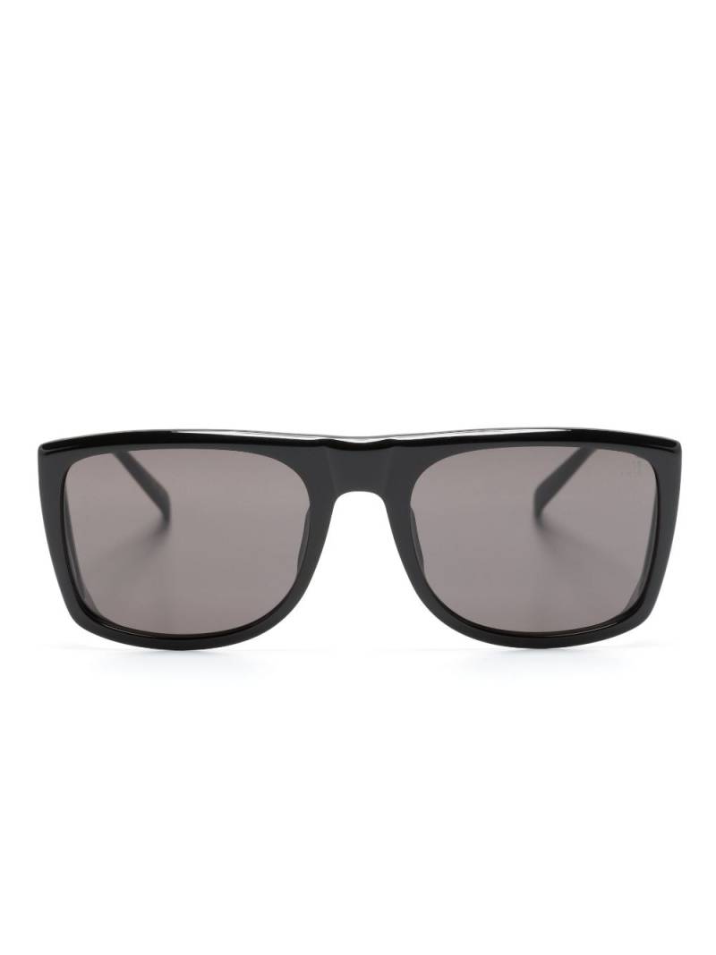 Dunhill side-flap square-frame sunglasses - Black von Dunhill