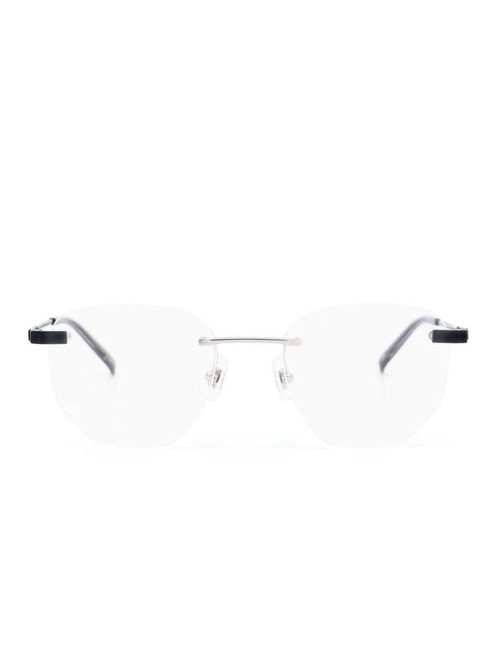 Dunhill thin-arms frameless glasses - Grey von Dunhill