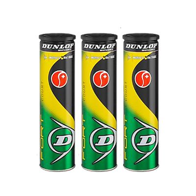 3-Pack Fort All Court Tennisball von Dunlop