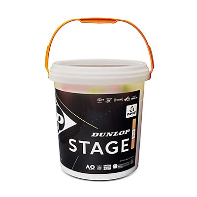 60-Pack Stage 2 Orange Tennisball von Dunlop