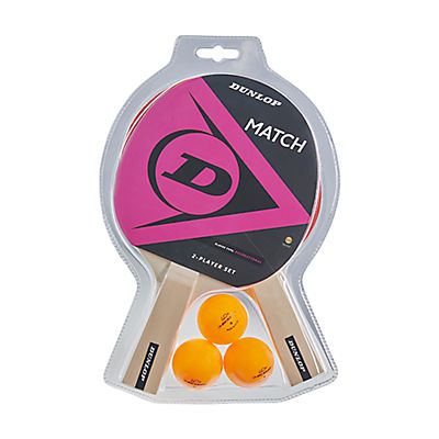 Match 2 Player Tischtennis Set von Dunlop