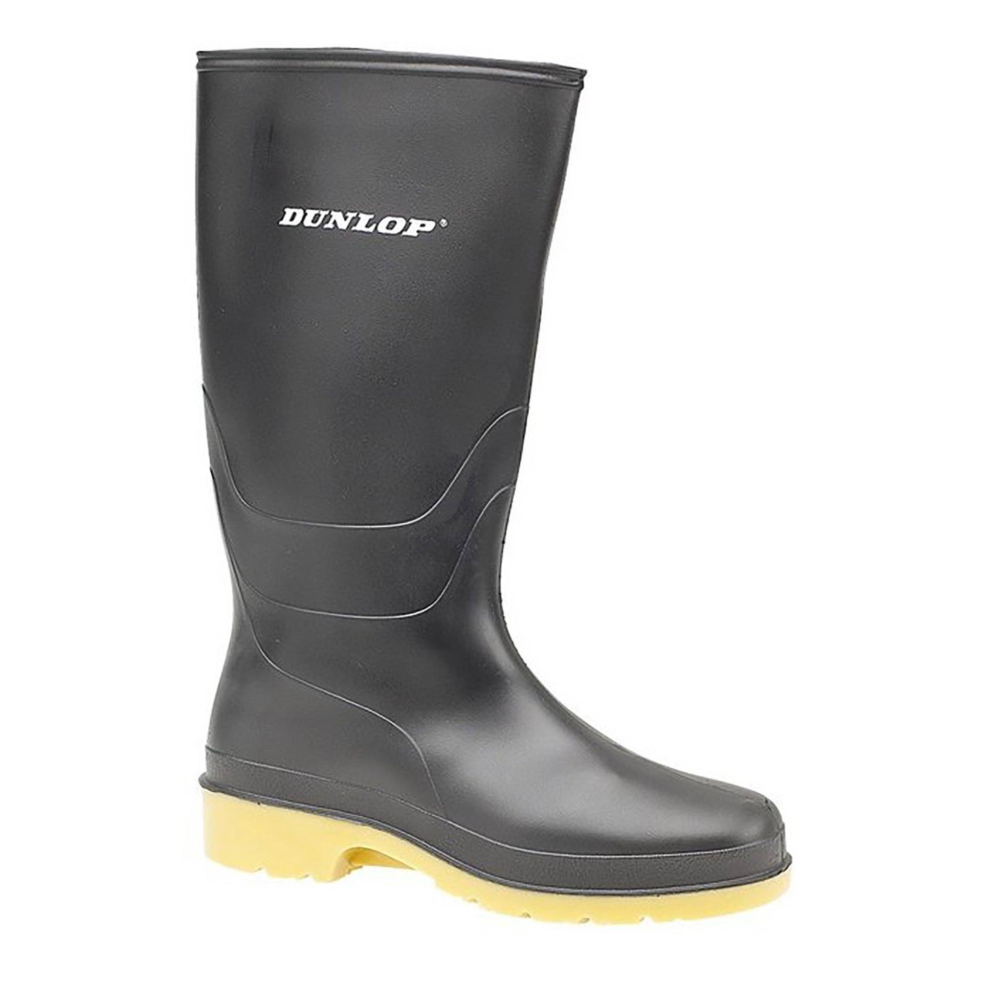 Dulls Welly Stiefel Unisex Schwarz 35 von Dunlop