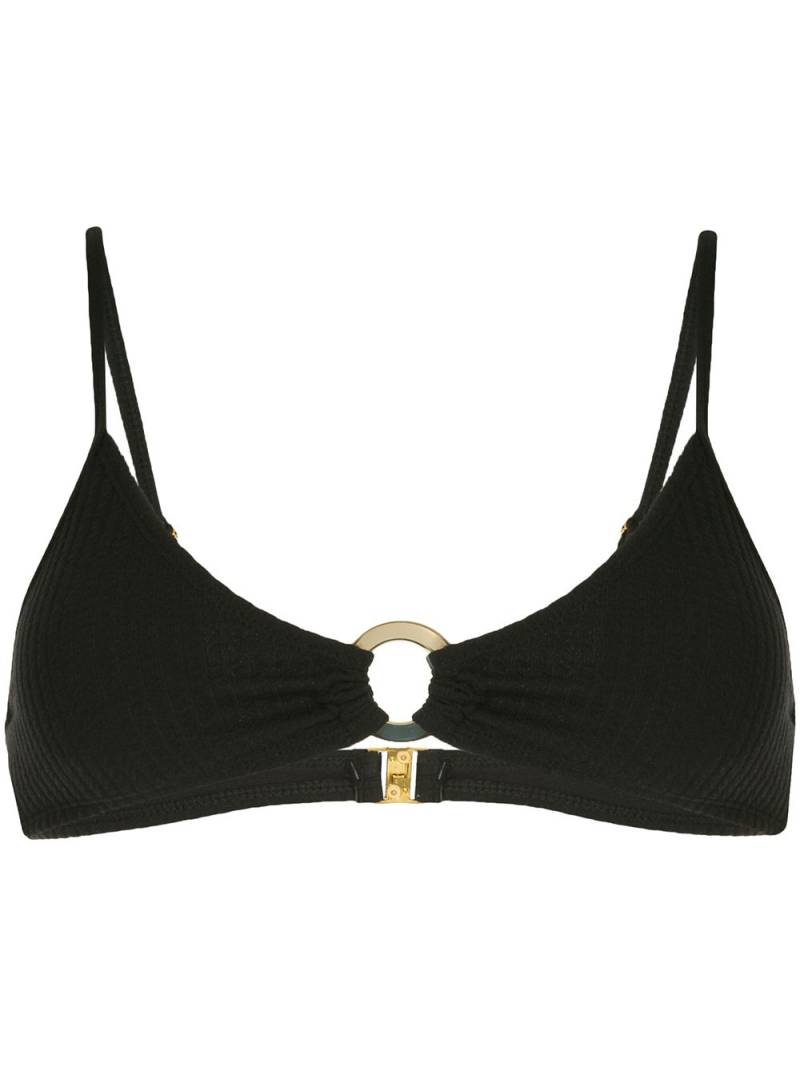 Duskii Long Island bikini top - Black von Duskii