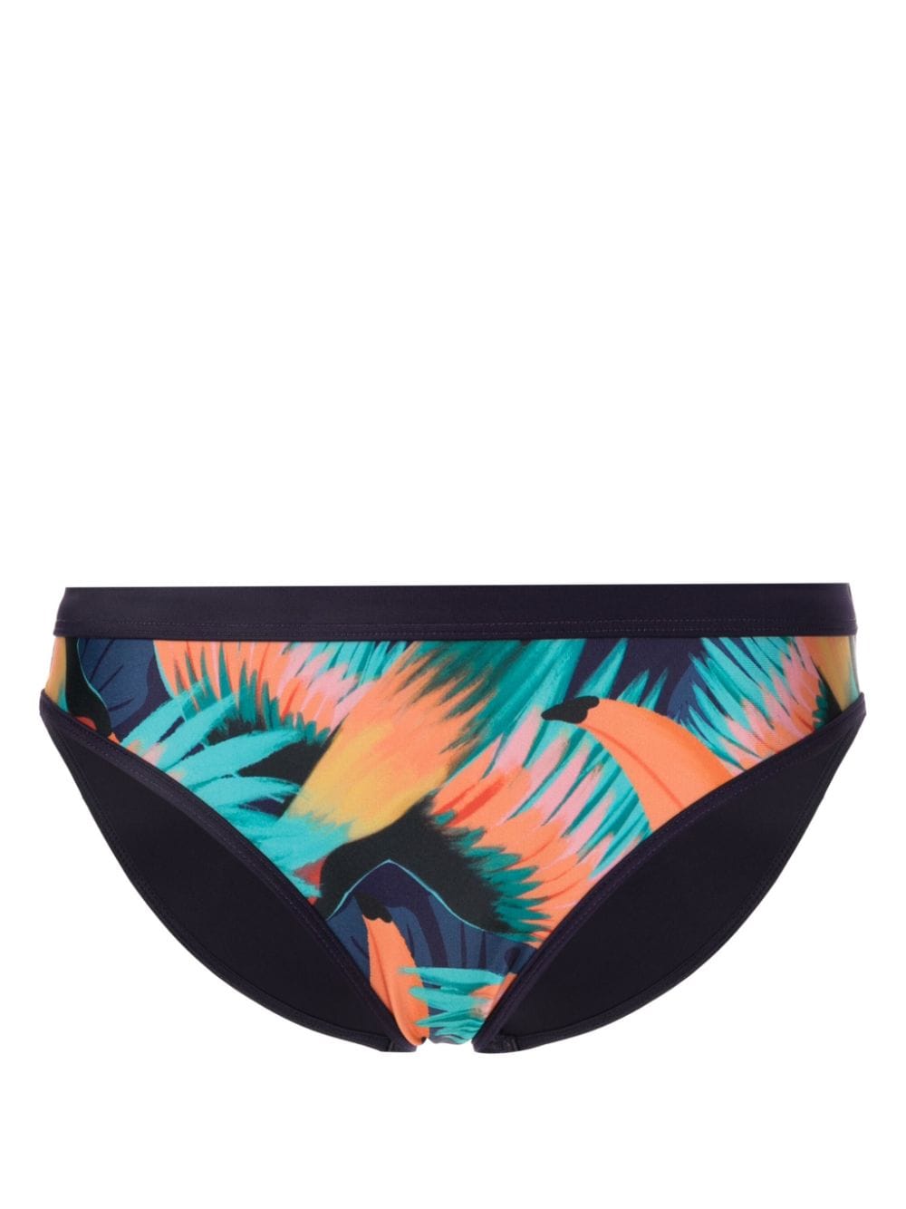 Duskii tropical-print bikini bottom - Multicolour von Duskii