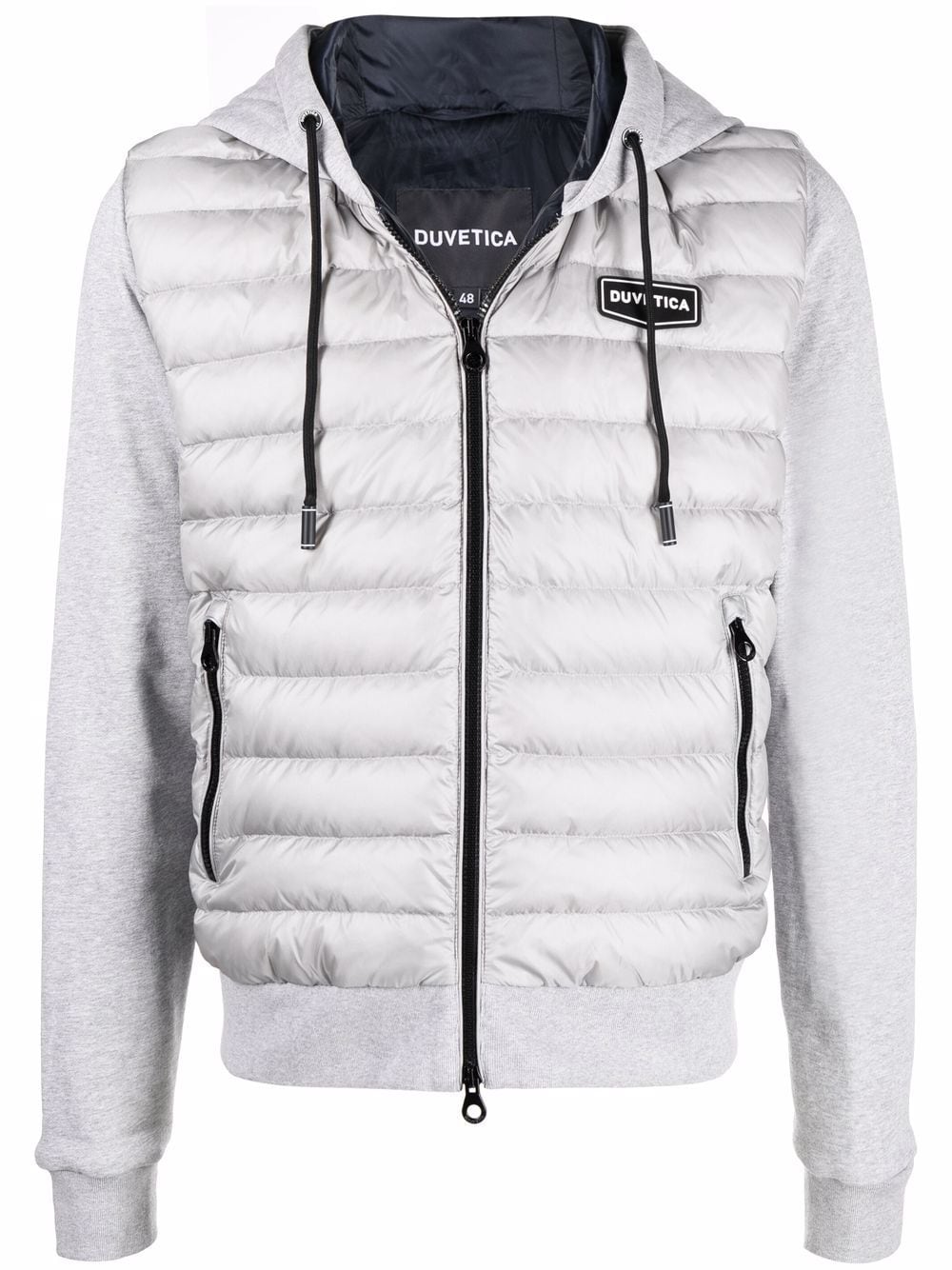 Duvetica padded feather-down sweatshirt jacket - Grey von Duvetica