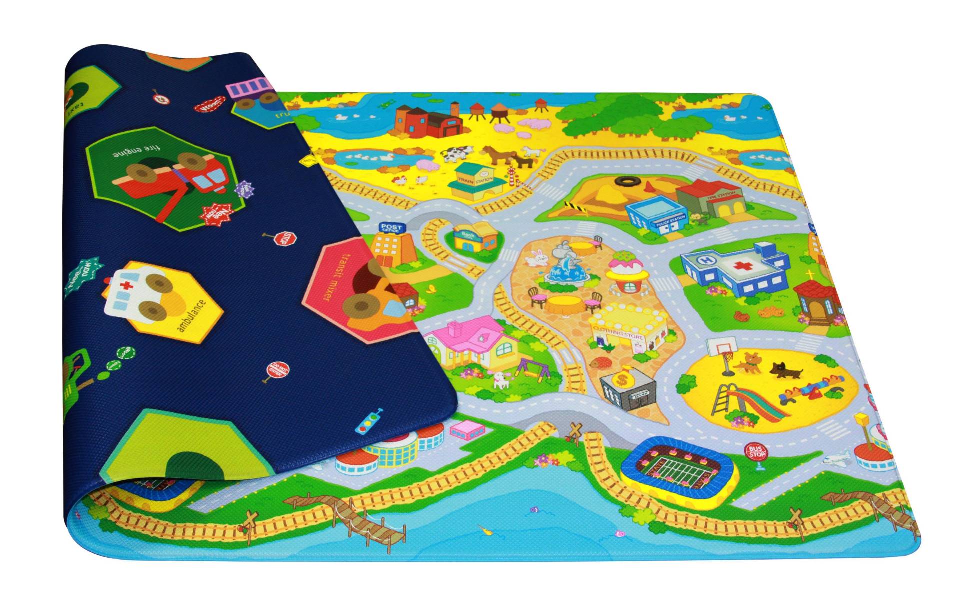 Dwinguler Spielmatte »Town, 230 x 140 cm« von Dwinguler