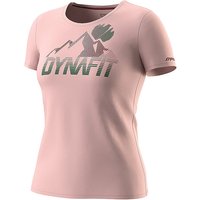 DYNAFIT Damen Funktionsshirt Transalper Graphic rosa | M von Dynafit
