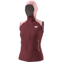 DYNAFIT Damen Weste Transalper Dynastretch Hoodie rosa | M von Dynafit