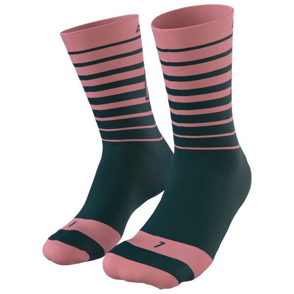 Dynafit - Live To Ride Socks - Multifunktionssocken Gr 35-38;39-42;43-46 bunt;grau/schwarz;rot von Dynafit