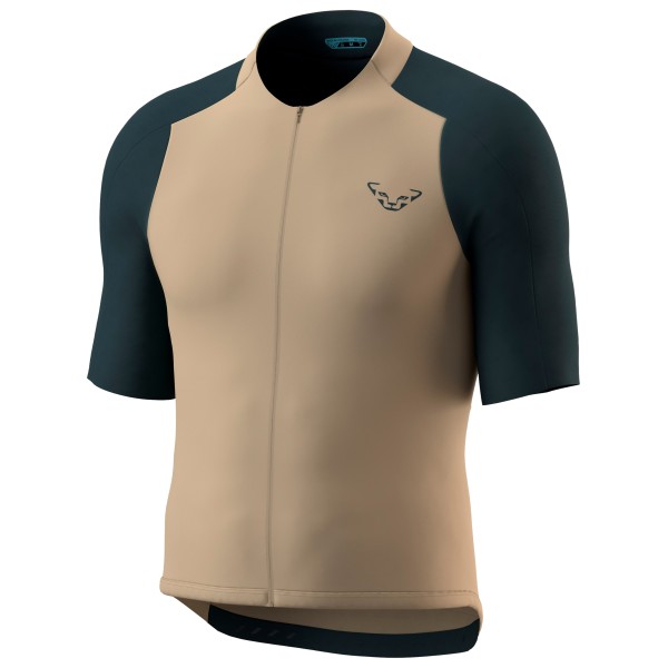 Dynafit - Ride Light S/S Full Zip Jersey - Velotrikot Gr XL beige von Dynafit