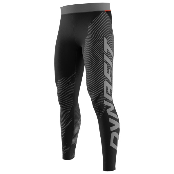 Dynafit - Ultra Graphic Long Tights - Lauftights Gr S schwarz von Dynafit