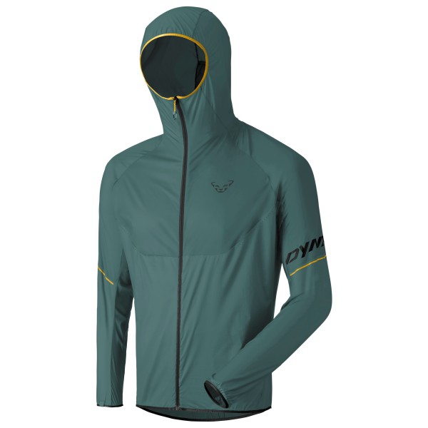 Dynafit - Vertical Wind Jacket 72 - Laufjacke Gr 46 - S türkis/blau von Dynafit