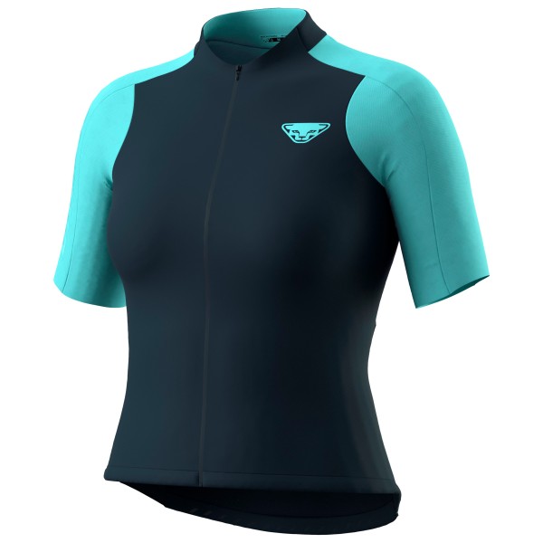 Dynafit - Women's Ride Light S/S Full Zip Jersey - Velotrikot Gr M blau von Dynafit