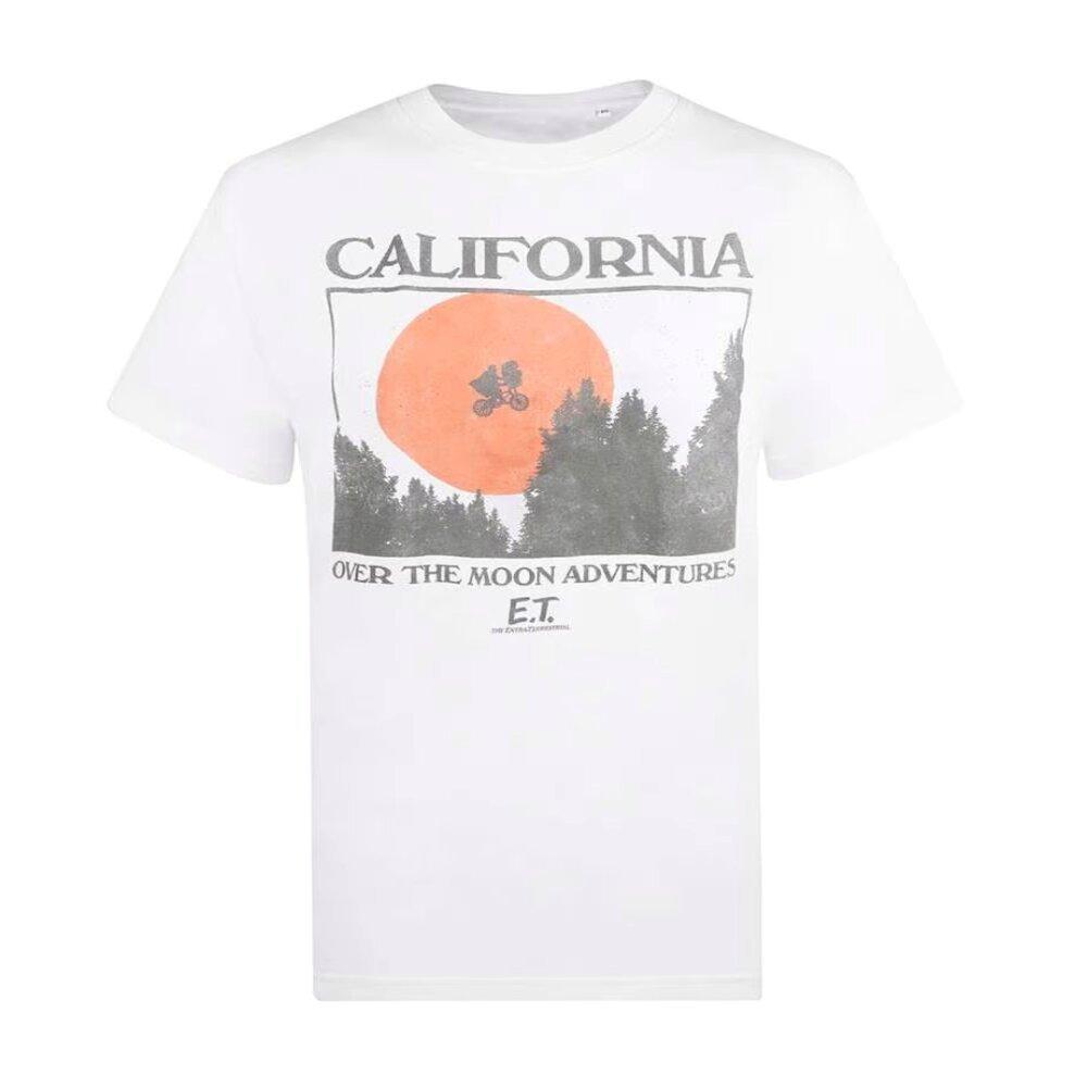 California Tshirt Damen Weiss M von E.T. the Extra-Terrestrial