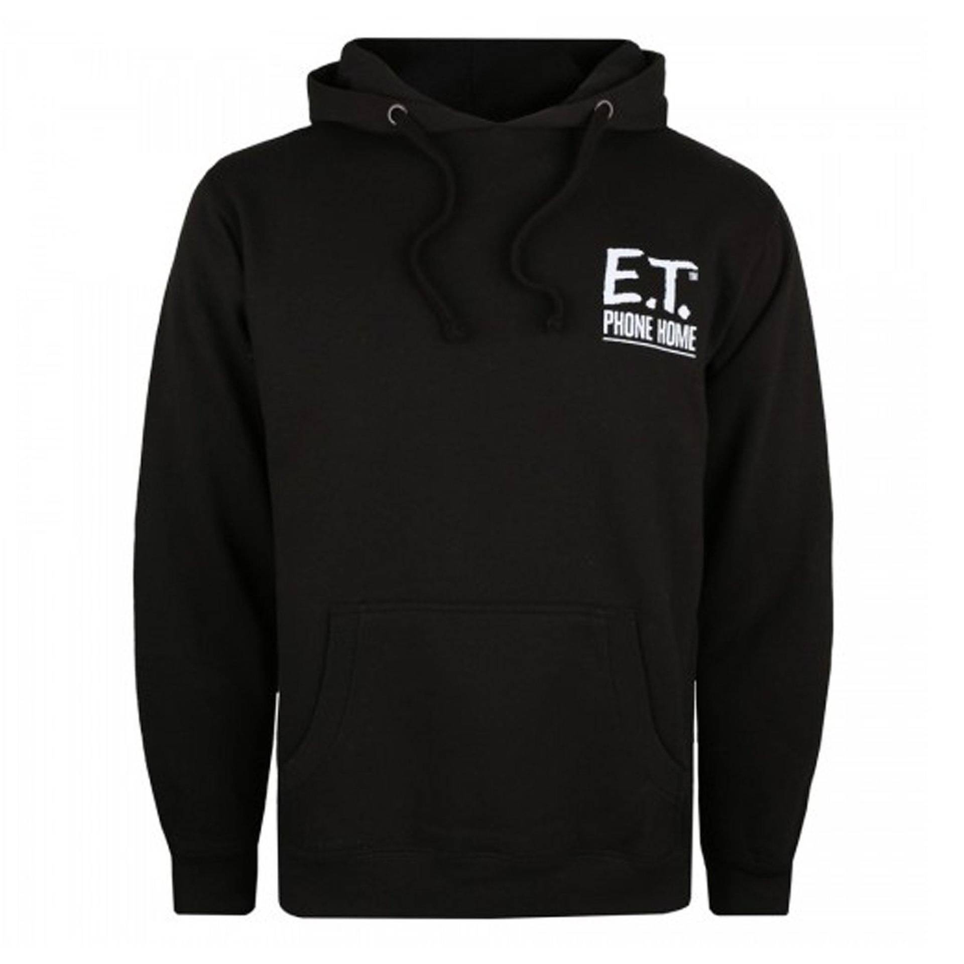 Kapuzenpullover Herren Schwarz S von E.T. the Extra-Terrestrial