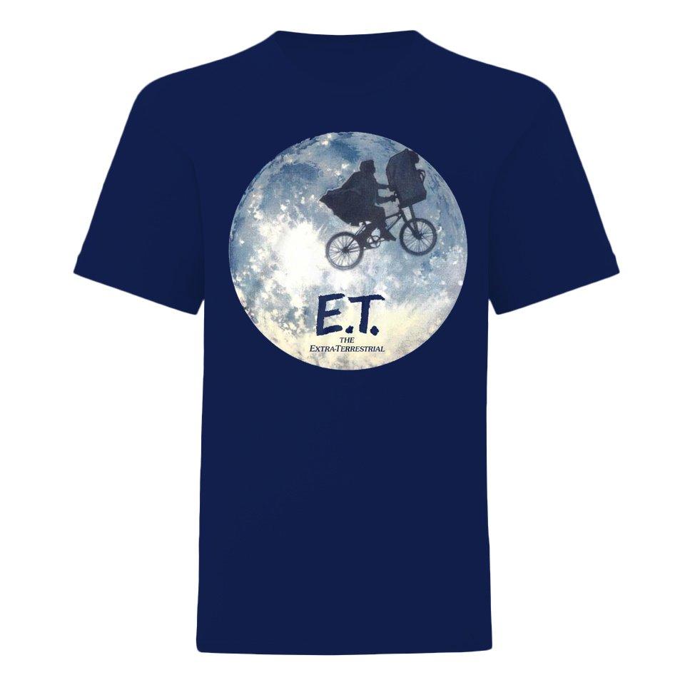 Tshirt Damen Blau XL von E.T. the Extra-Terrestrial