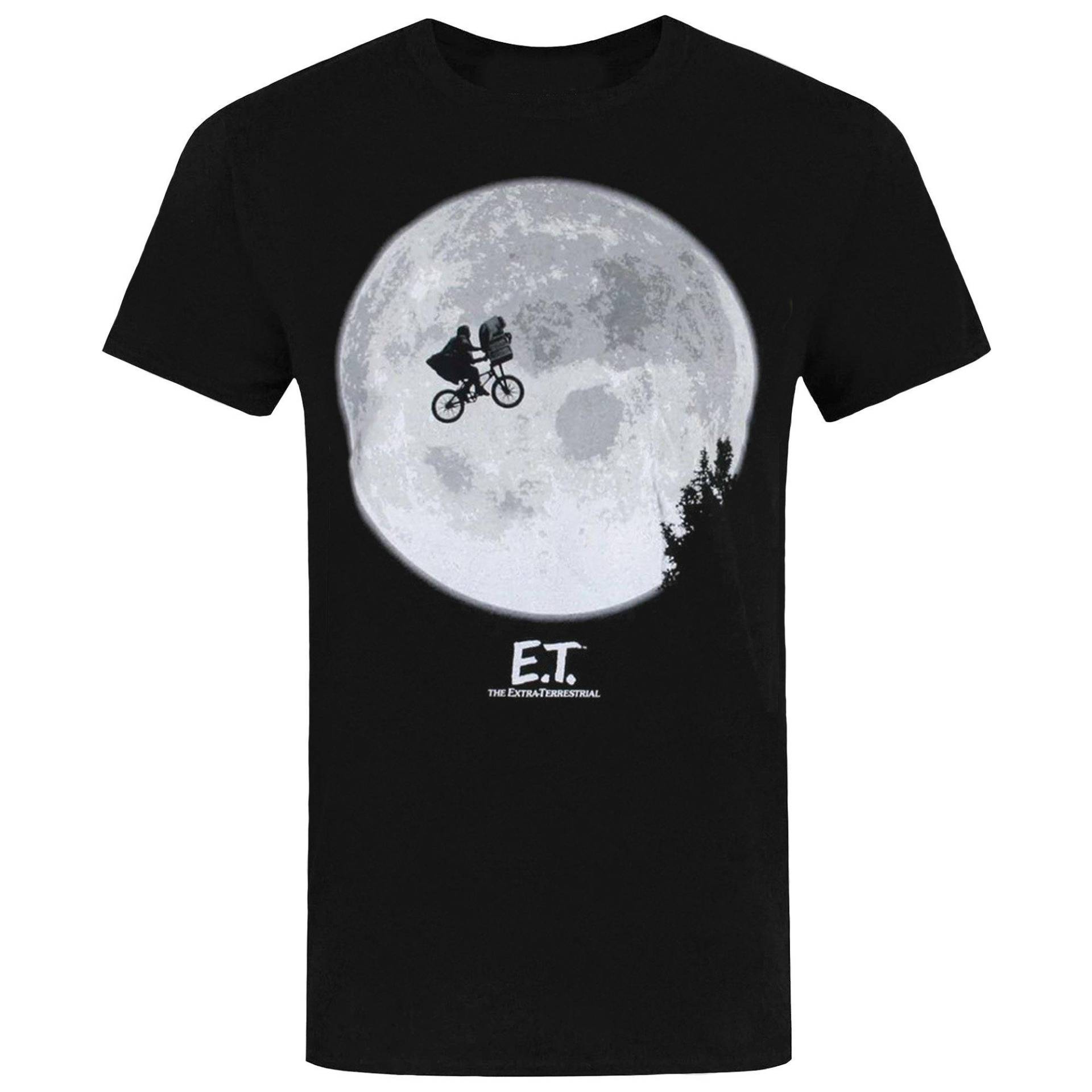 Tshirt Herren Schwarz S von E.T. the Extra-Terrestrial