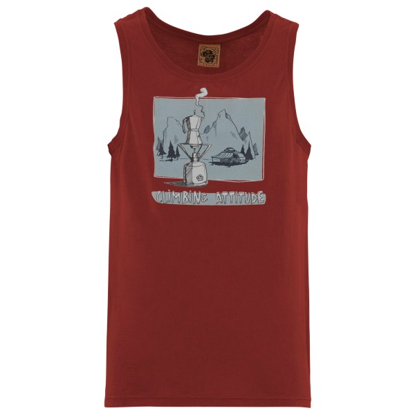 E9 - 1Caffe - Tank Top Gr XS rot von E9
