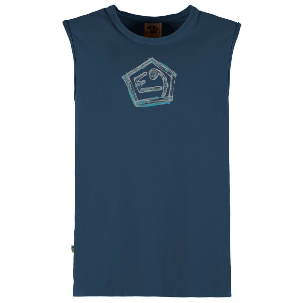 E9 - Masai - Tank Top Gr M blau von E9