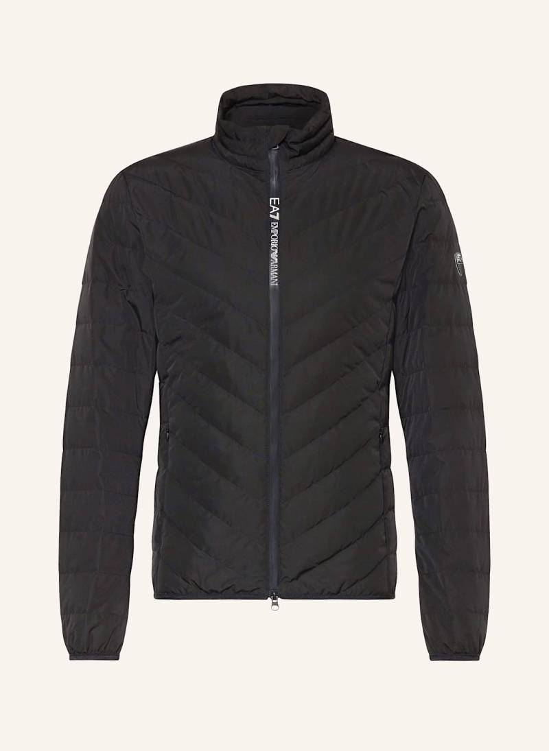 ea7 Emporio Armani Daunenjacke Train Premium schwarz von EA7 EMPORIO ARMANI