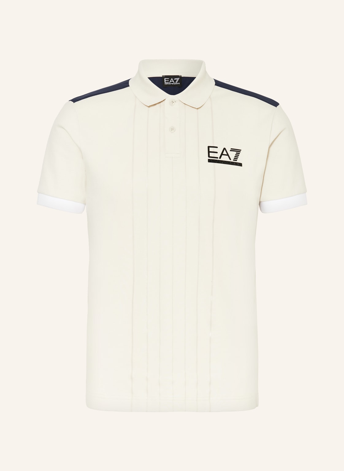 ea7 Emporio Armani Funktions-Poloshirt beige von EA7 EMPORIO ARMANI