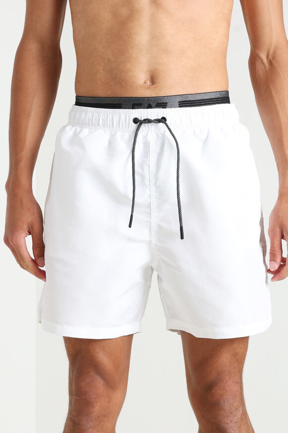 EA7 Emporio Armani Badeshorts | White | Herren  | M von EA7 Emporio Armani