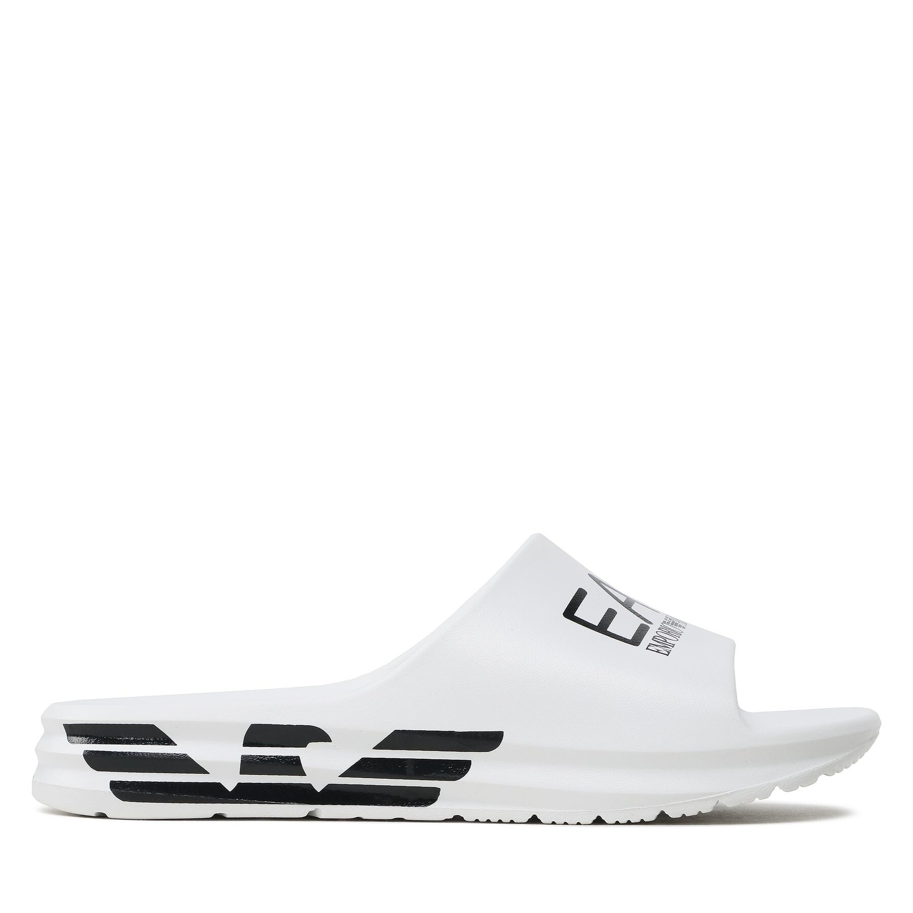 Pantoletten EA7 Emporio Armani XBP008 White/Black von EA7 Emporio Armani