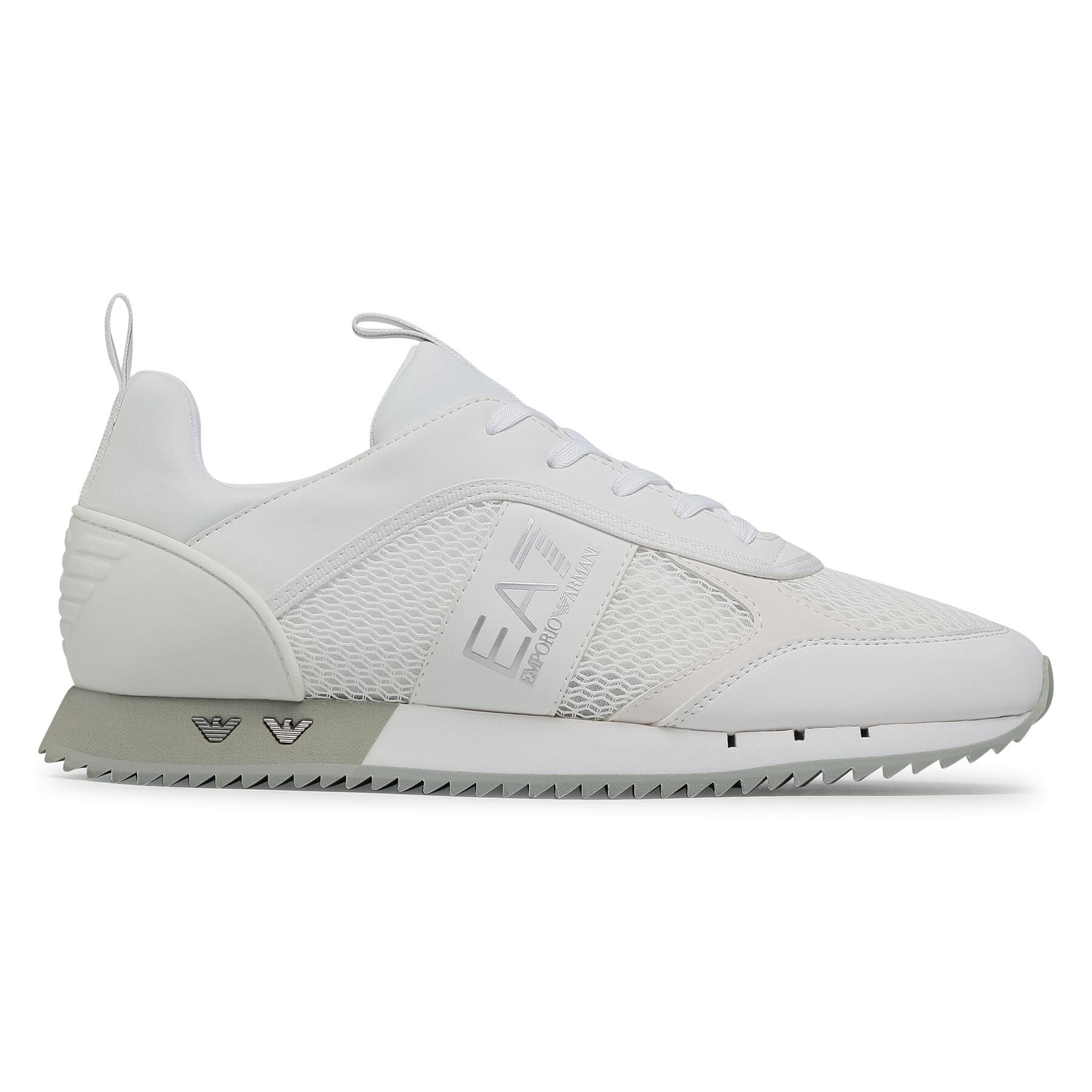 Sneakers EA7 Emporio Armani X8X027 XK050 00175 White/Silver von EA7 Emporio Armani