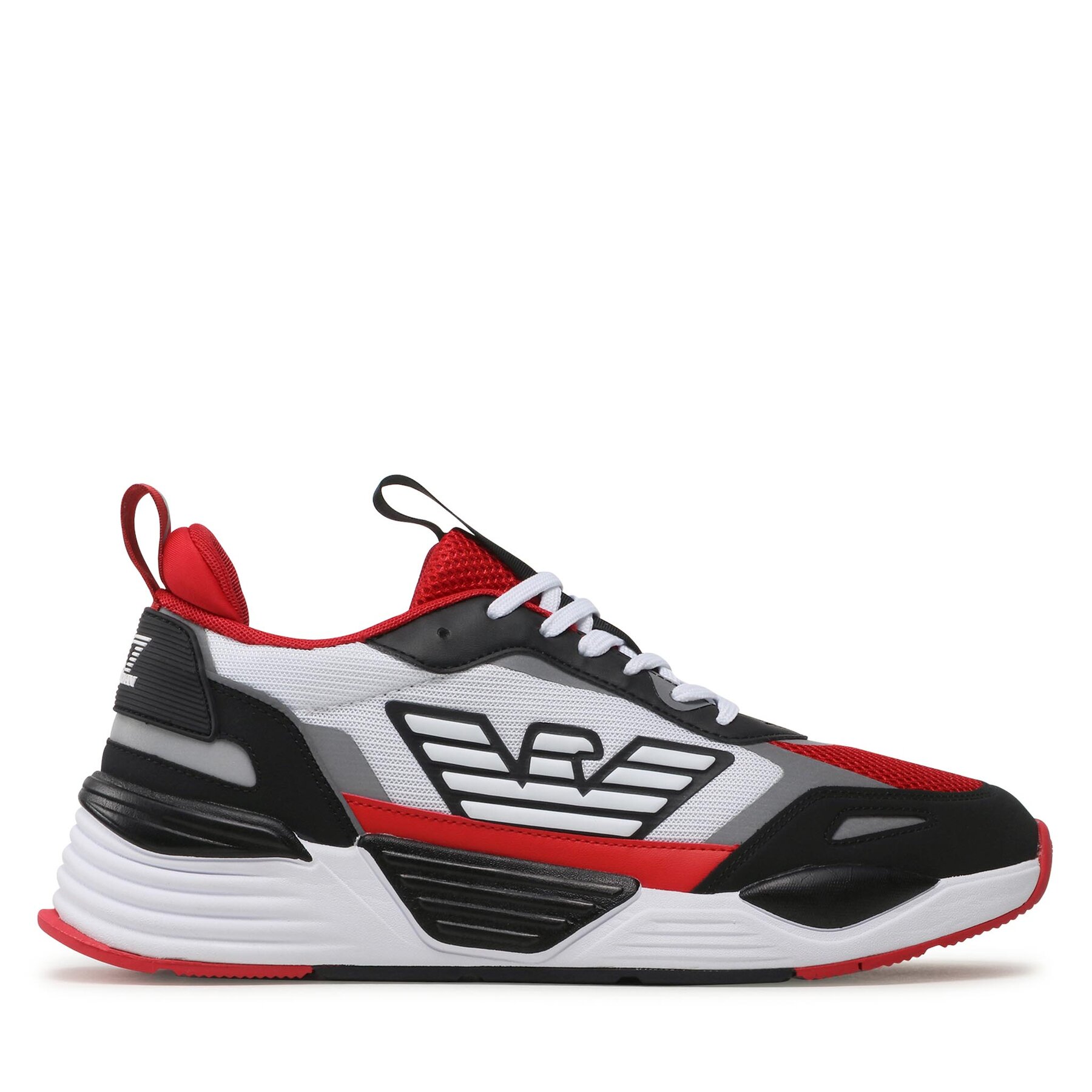 Sneakers EA7 Emporio Armani X8X070 XK165 S315 Black/White/Rac.Red von EA7 Emporio Armani