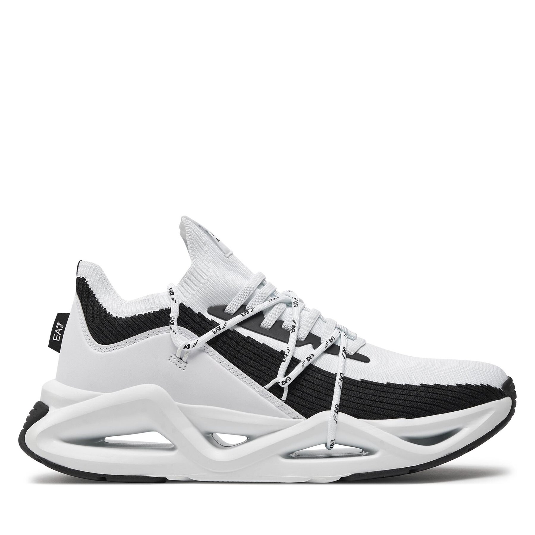 Sneakers EA7 Emporio Armani X8X087 XK227 K681 Op.White+Black von EA7 Emporio Armani