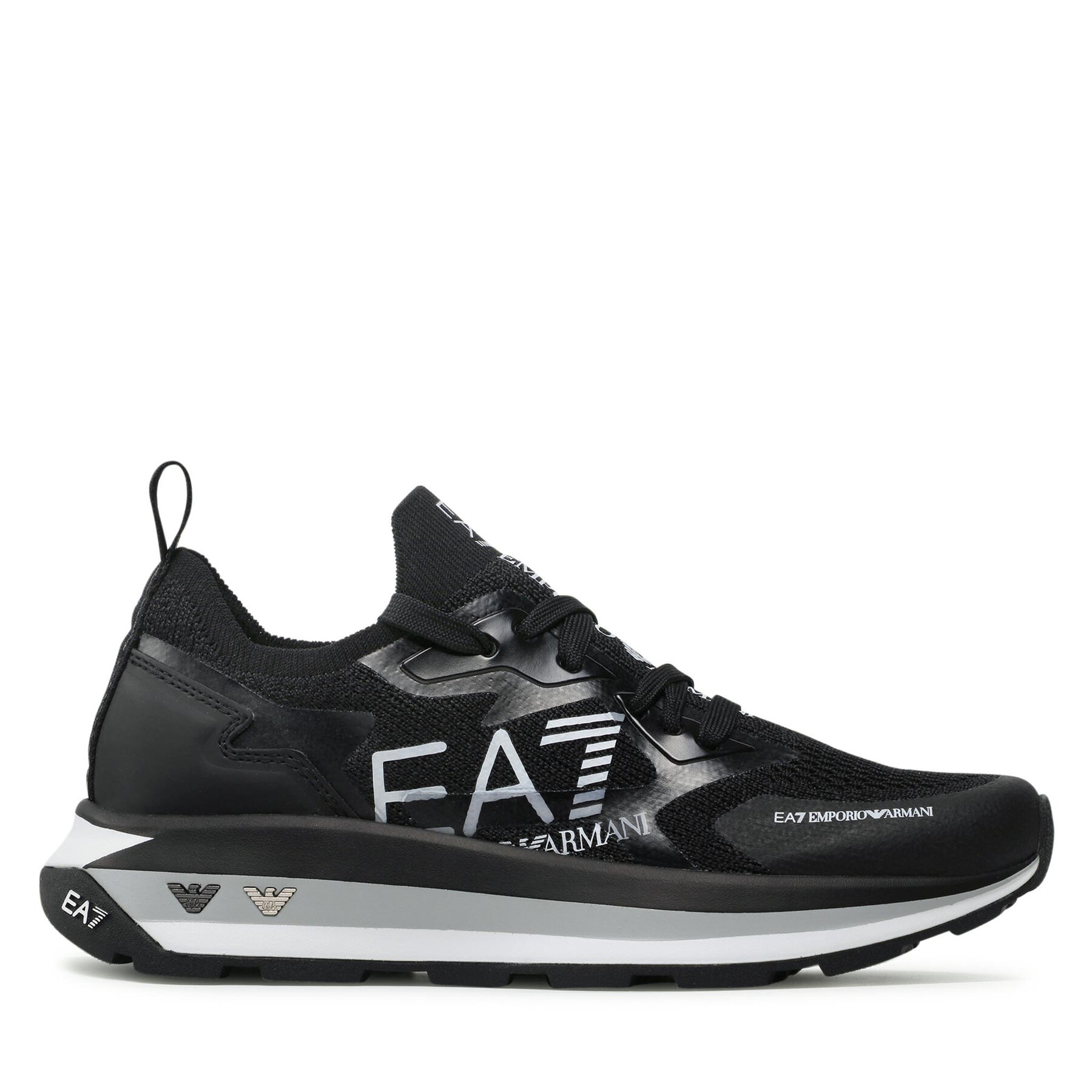 Sneakers EA7 Emporio Armani X8X113 XK269 A120 Black/White von EA7 Emporio Armani