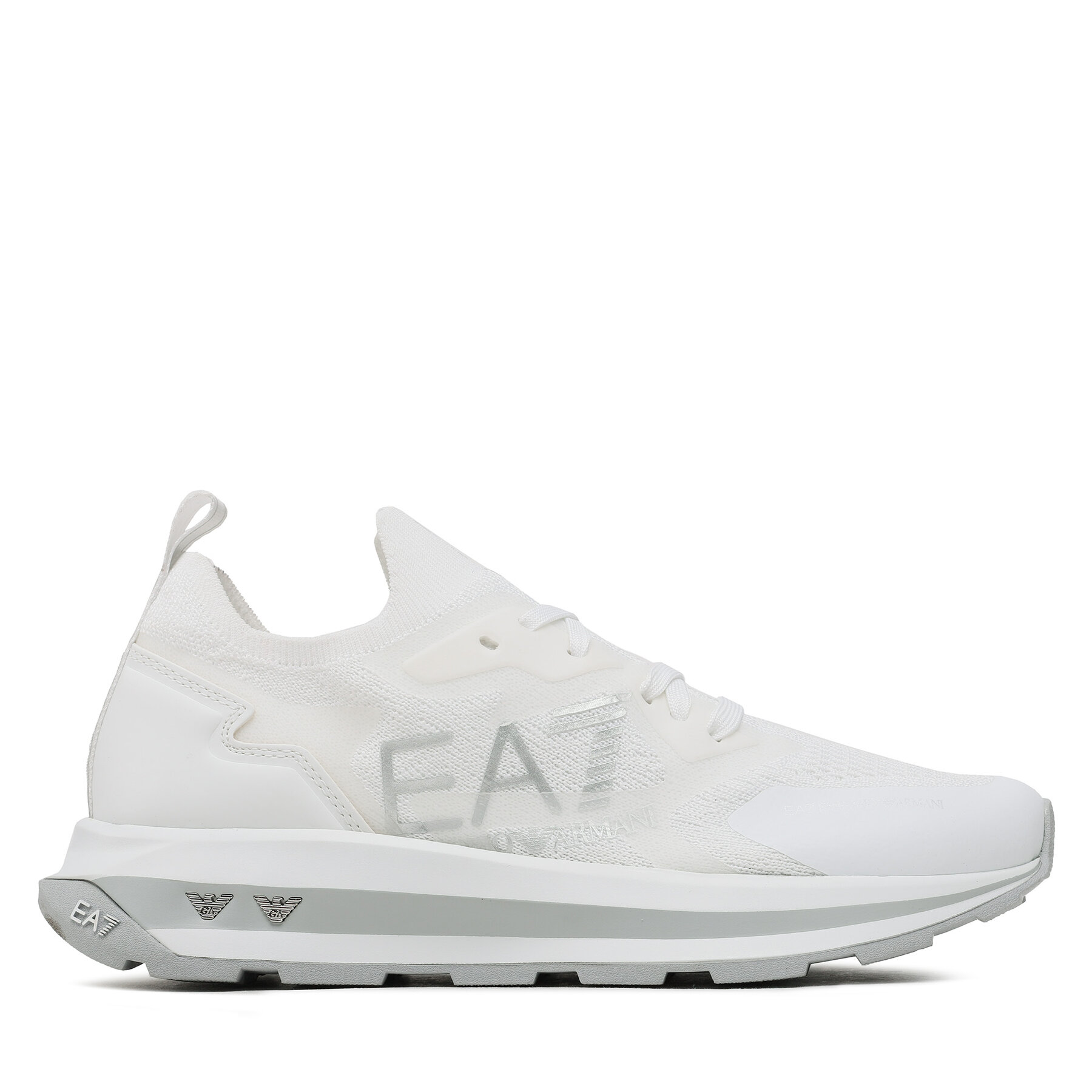 Sneakers EA7 Emporio Armani X8X113 XK269 S308 White/Oyster M/Silve von EA7 Emporio Armani