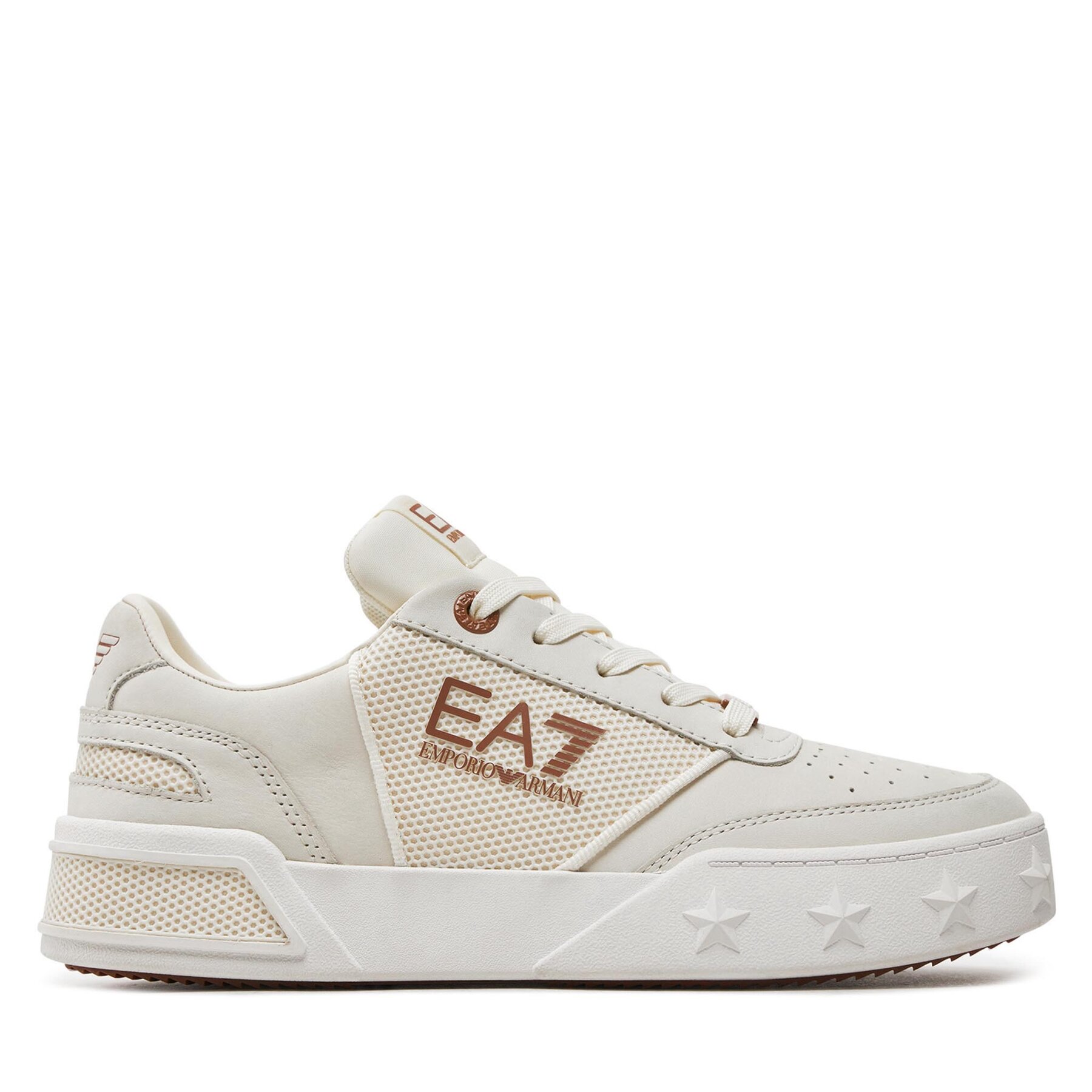 Sneakers EA7 Emporio Armani X8X121 XK359 T541 Pristine+Tan von EA7 Emporio Armani