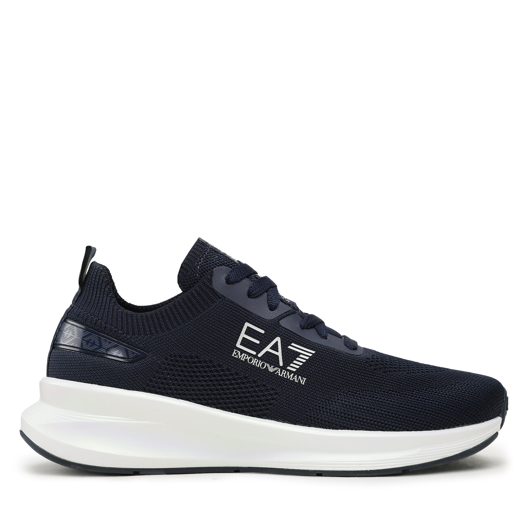 Sneakers EA7 Emporio Armani X8X149 XK349 R649 Black Iris+Silver von EA7 Emporio Armani