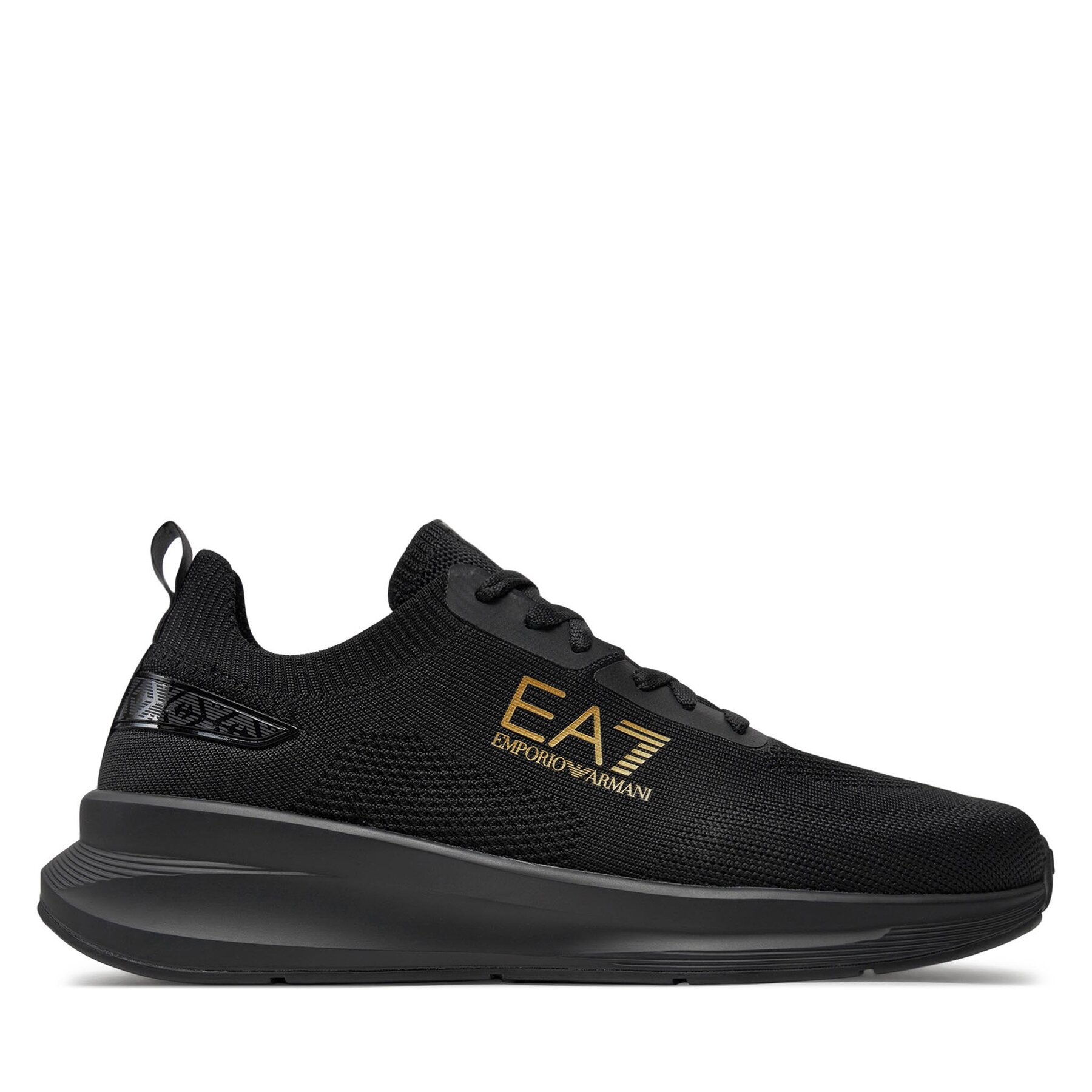 Sneakers EA7 Emporio Armani X8X149 XK349 T775 T.Blk+Gold+Blk M.Out von EA7 Emporio Armani