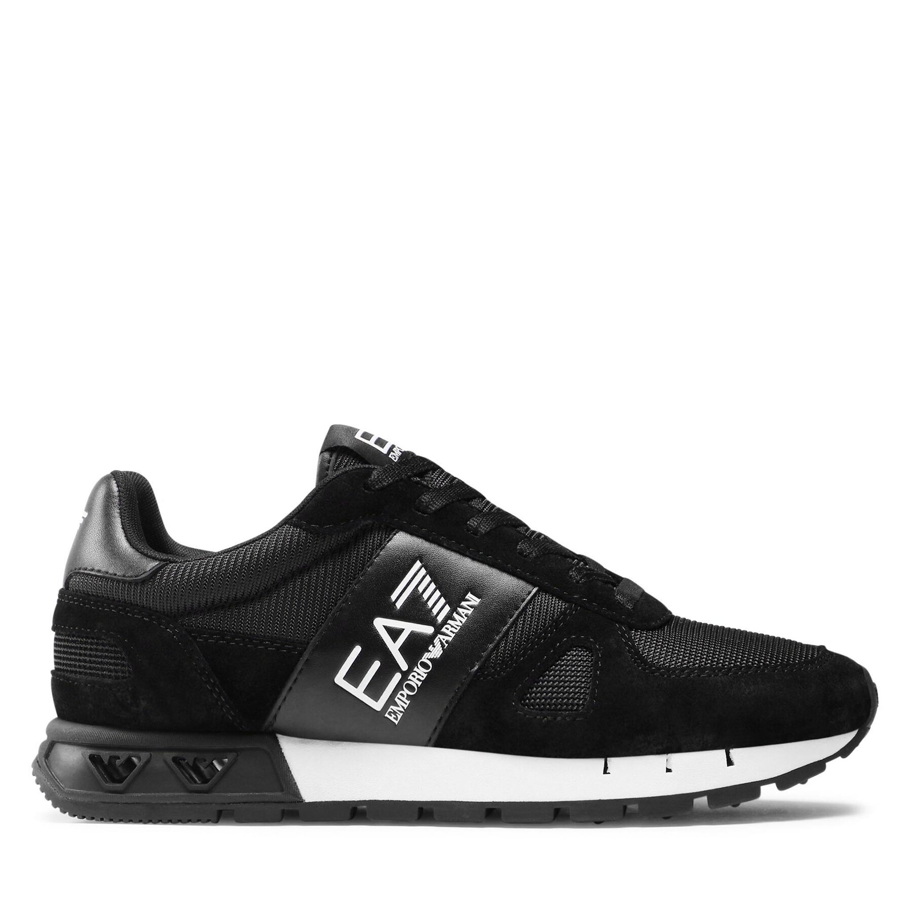 Sneakers EA7 Emporio Armani X8X151 XK354 A120 Black+White von EA7 Emporio Armani