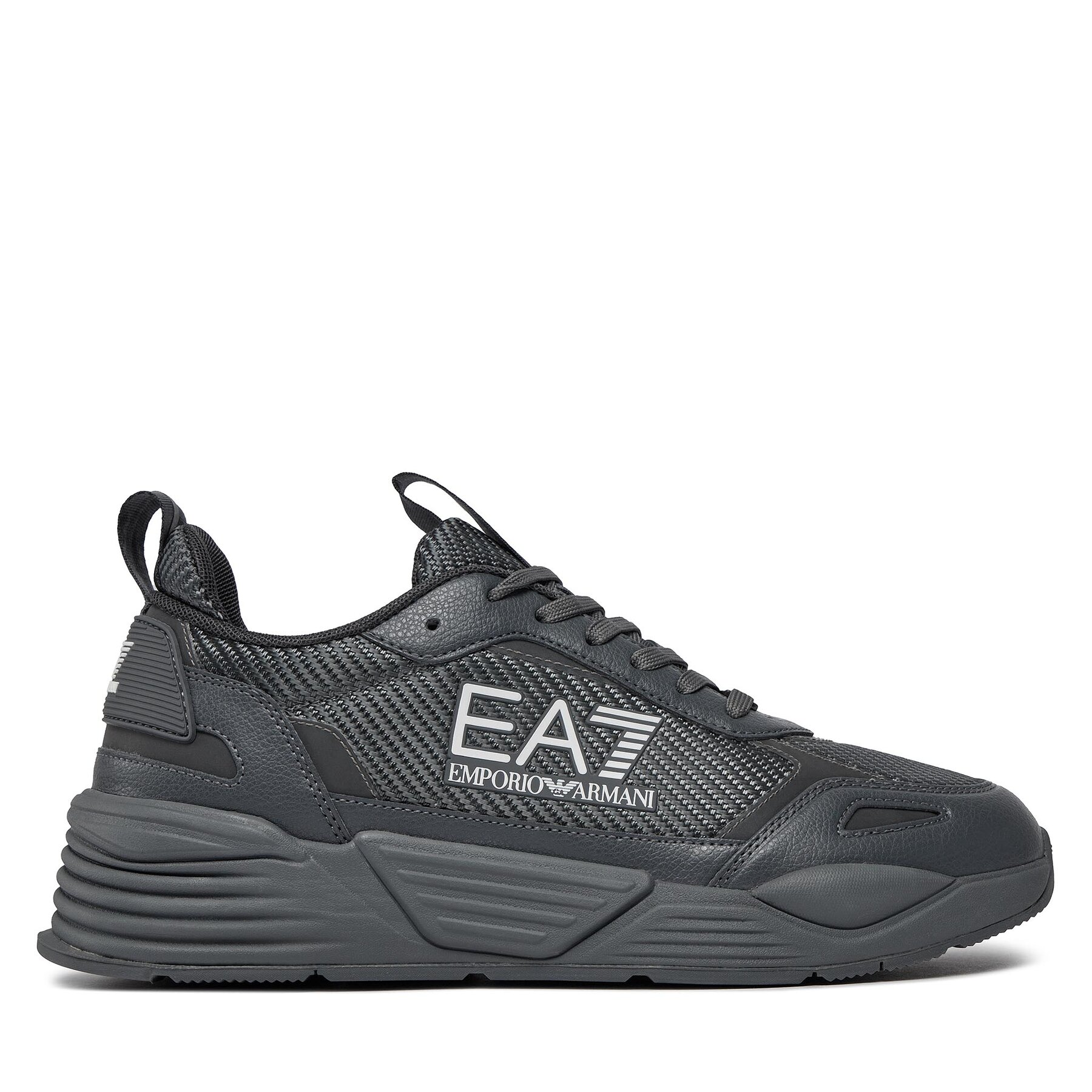 Sneakers EA7 Emporio Armani X8X152 XK378 T662 Triple Irongate/Wht von EA7 Emporio Armani