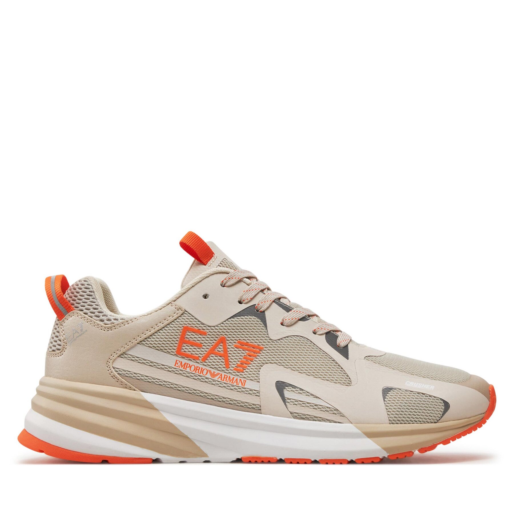 Sneakers EA7 Emporio Armani X8X156 XK360 T552 Rainy Day+Orange Tig von EA7 Emporio Armani