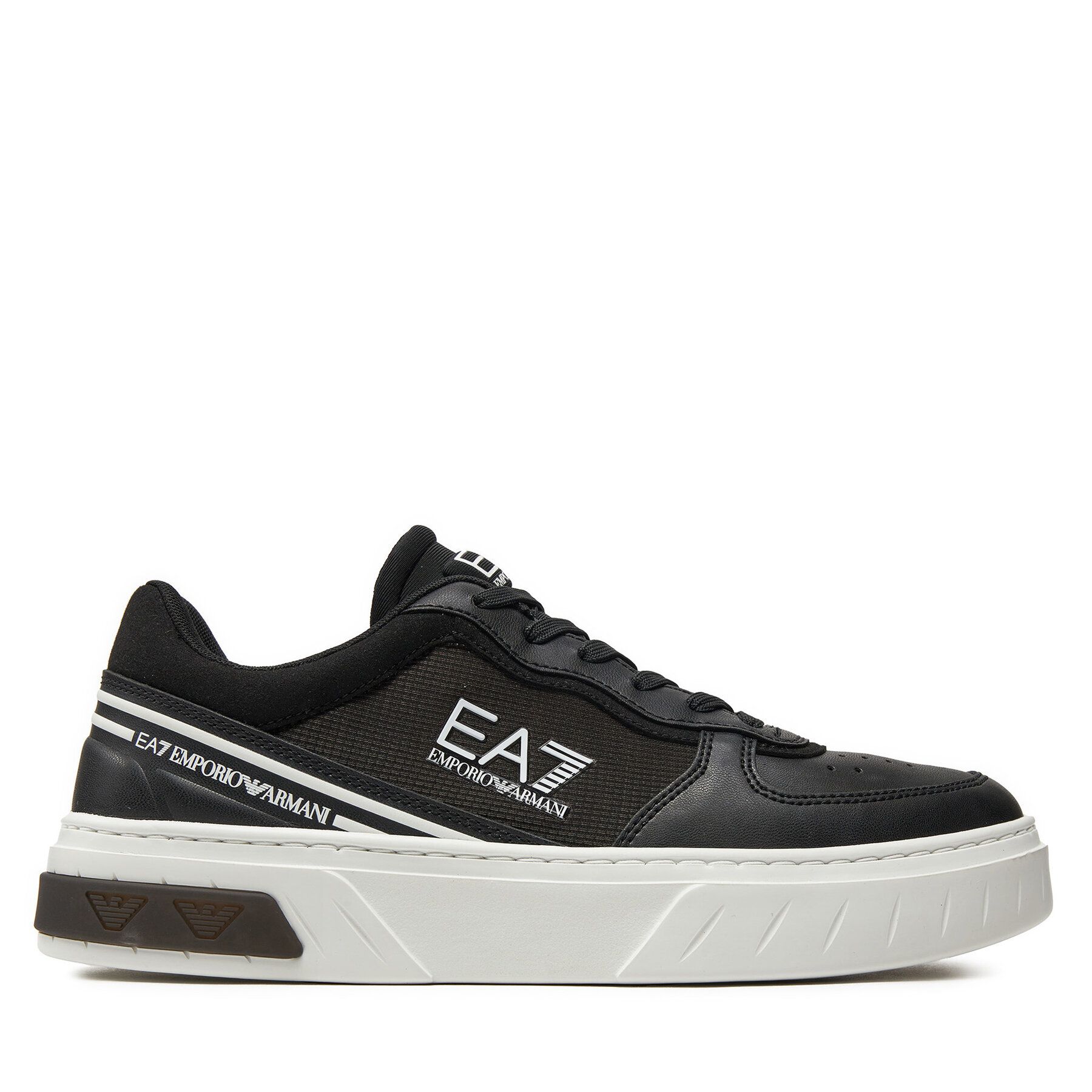 Sneakers EA7 Emporio Armani X8X173 XK374 N181 Black+White von EA7 Emporio Armani