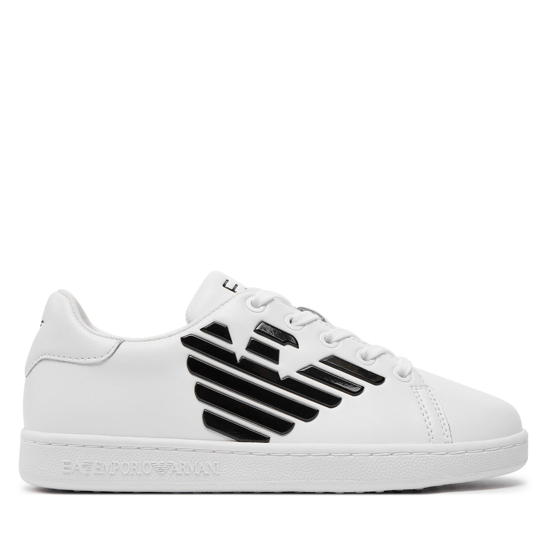 Sneakers EA7 Emporio Armani XSX101 XOT46 Q306 Full White+Black von EA7 Emporio Armani