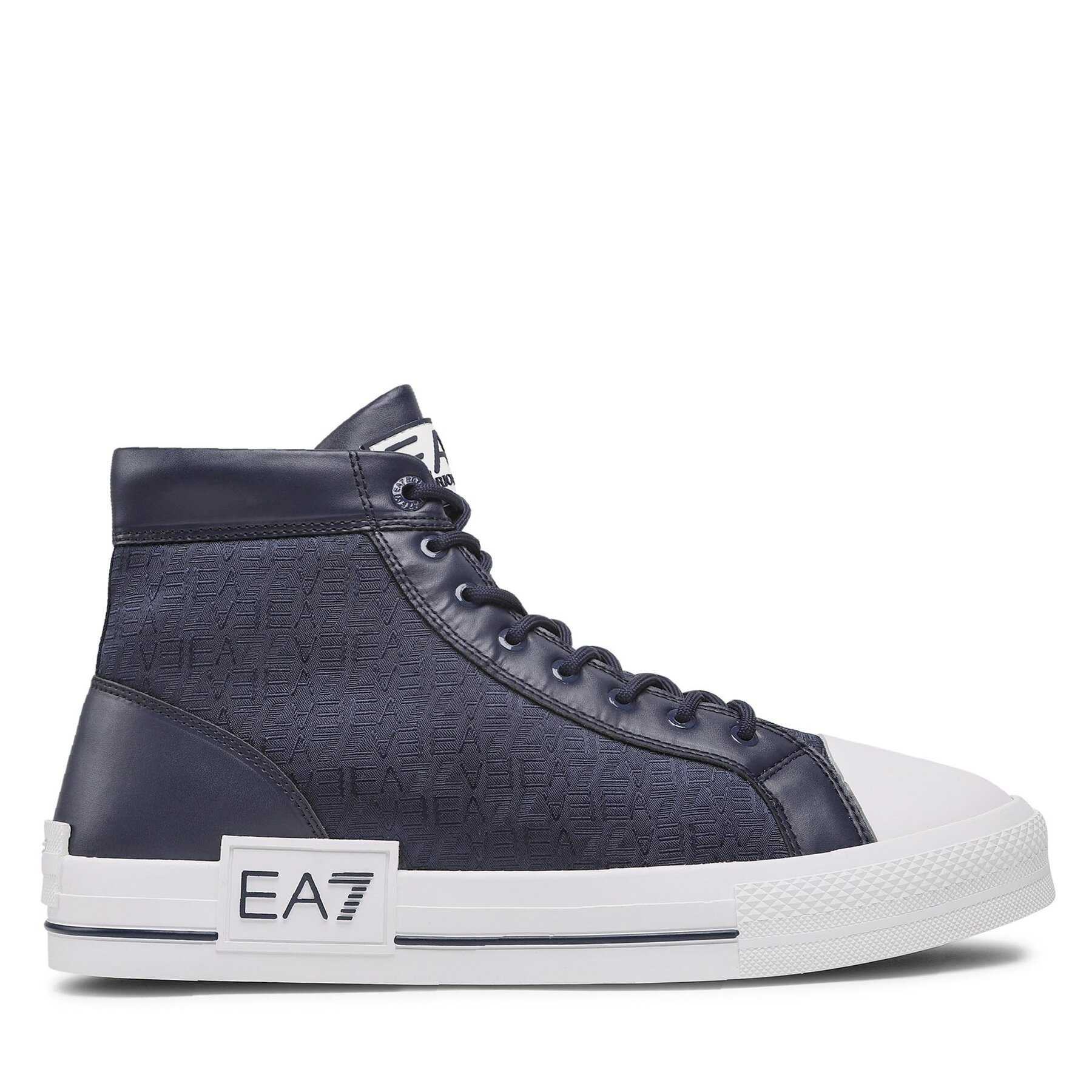 Sneakers aus Stoff EA7 Emporio Armani X8Z037 XK294 R236 Black Iris/White von EA7 Emporio Armani