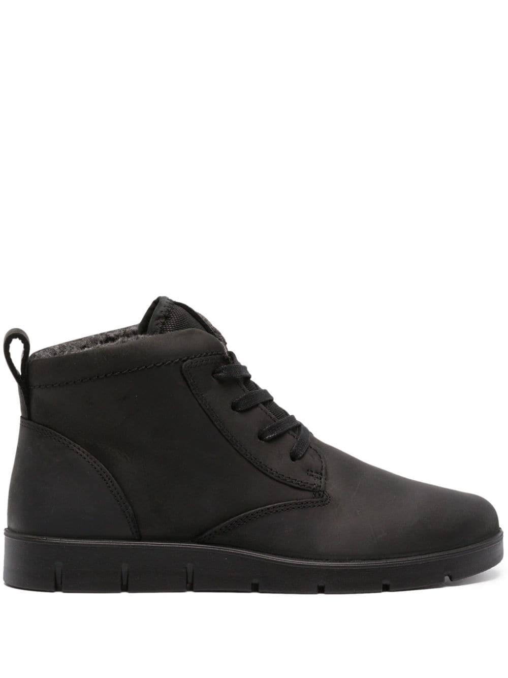 ECCO Bella lace-up suede boots - Black von ECCO