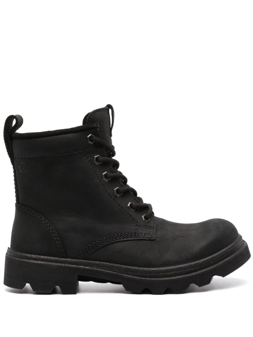 ECCO Grainer lace-up suede boots - Black von ECCO