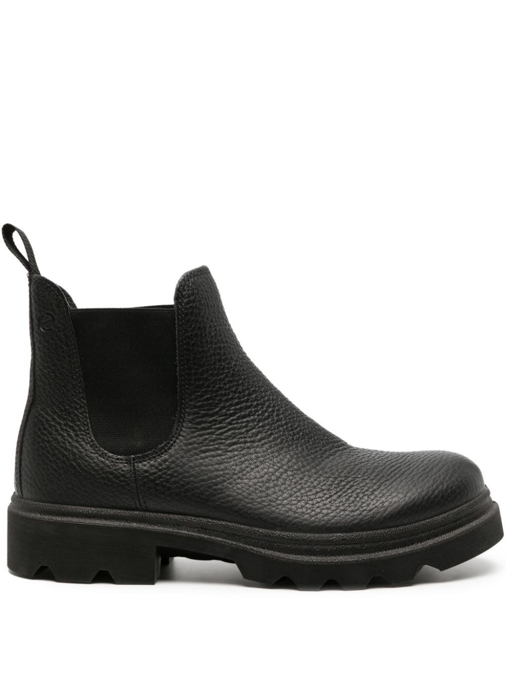 ECCO Grainer leather ankle boots - Black von ECCO