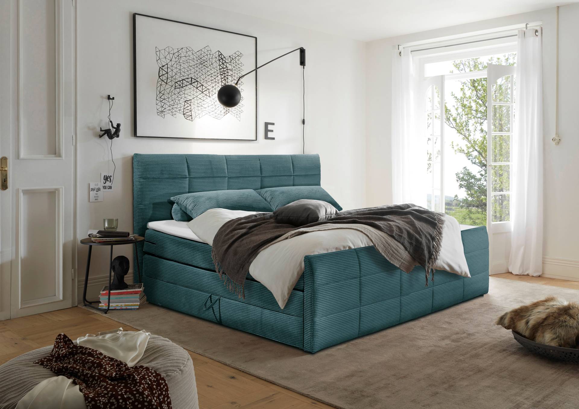 ED EXCITING DESIGN Boxspringbett »Bolivia«, harte Seite mit Kokosmatte, weiche Seite mit Filzabdeckung ED EXCITING DESIGN Boxspringbett »Bolivia«, harte Seite mit Kokosmatte, weiche Seite mit Filzabdeckung von ED EXCITING DESIGN