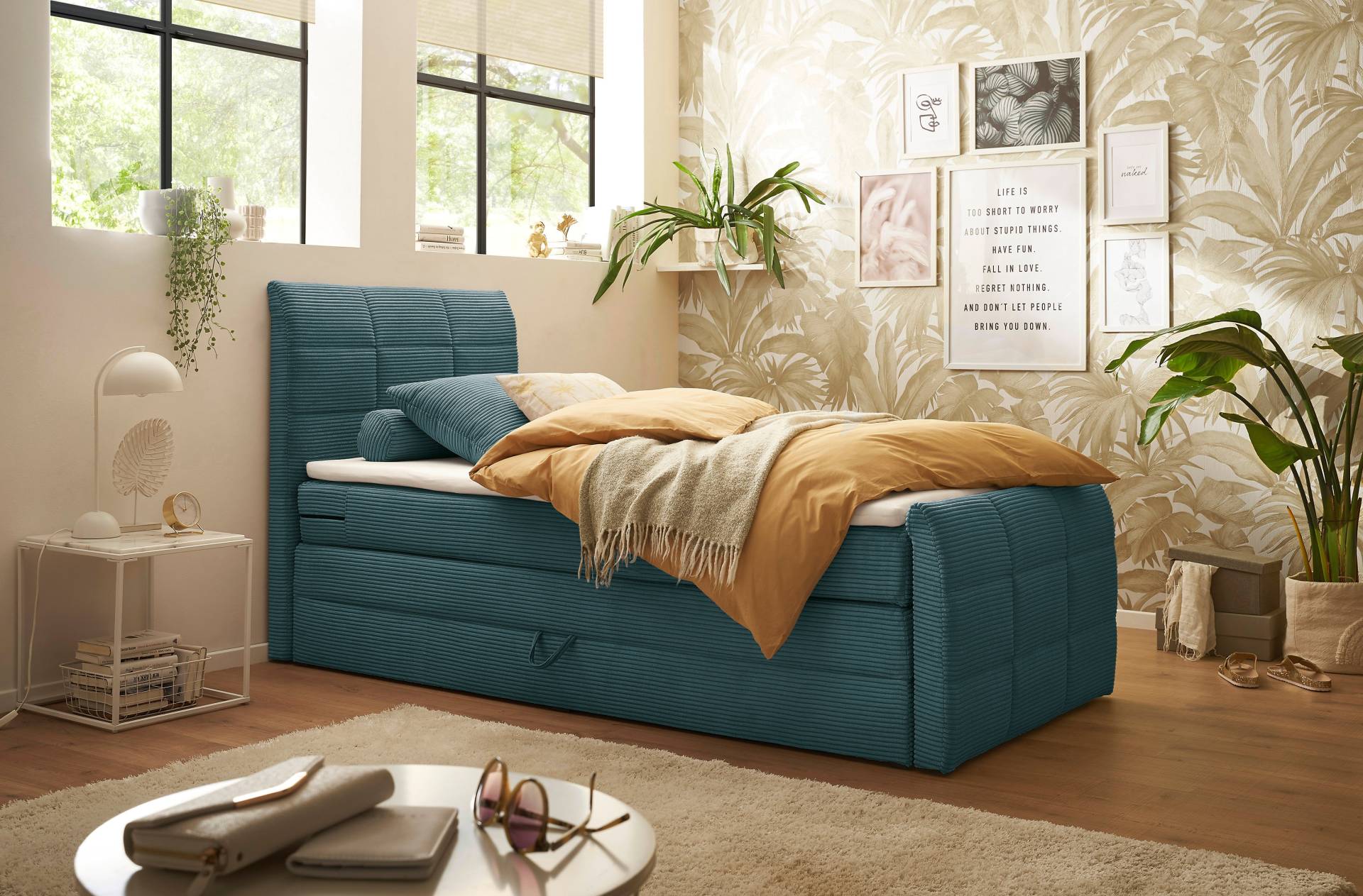 ED EXCITING DESIGN Boxspringbett »Bolivia«, harte Seite mit Kokosmatte, weiche Seite mit Filzabdeckung ED EXCITING DESIGN Boxspringbett »Bolivia«, harte Seite mit Kokosmatte, weiche Seite mit Filzabdeckung von ED EXCITING DESIGN