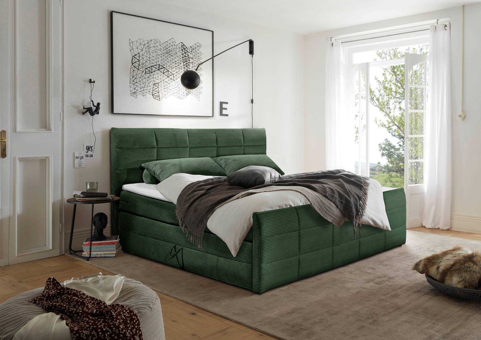 ED EXCITING DESIGN Boxspringbett »Bolivia«, harte Seite mit Kokosmatte, weiche Seite mit Filzabdeckung ED EXCITING DESIGN Boxspringbett »Bolivia«, harte Seite mit Kokosmatte, weiche Seite mit Filzabdeckung von ED EXCITING DESIGN