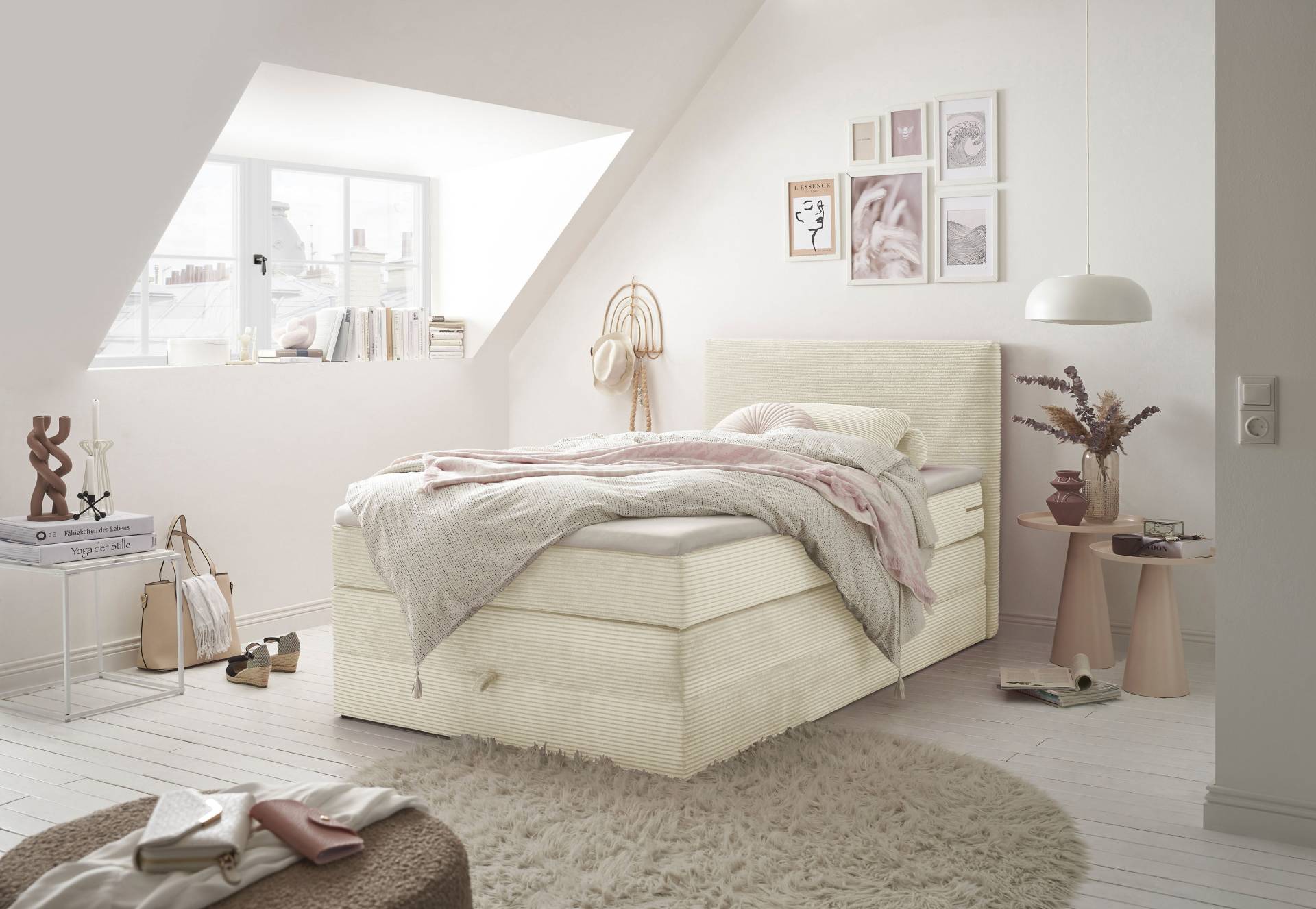 ED EXCITING DESIGN Boxspringbett »Luzern«, inkl. Bettkasten ED EXCITING DESIGN Boxspringbett »Luzern«, inkl. Bettkasten von ED EXCITING DESIGN