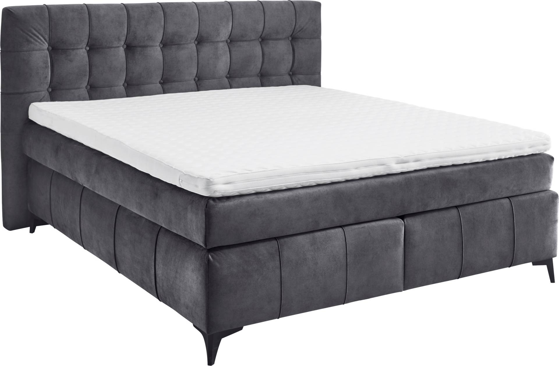 ED EXCITING DESIGN Boxspringbett »Oregon«, inkl. Duo-Matratze - Kokosmatte, Filzabdeckung ED EXCITING DESIGN Boxspringbett »Oregon«, inkl. Duo-Matratze - Kokosmatte, Filzabdeckung von ED EXCITING DESIGN