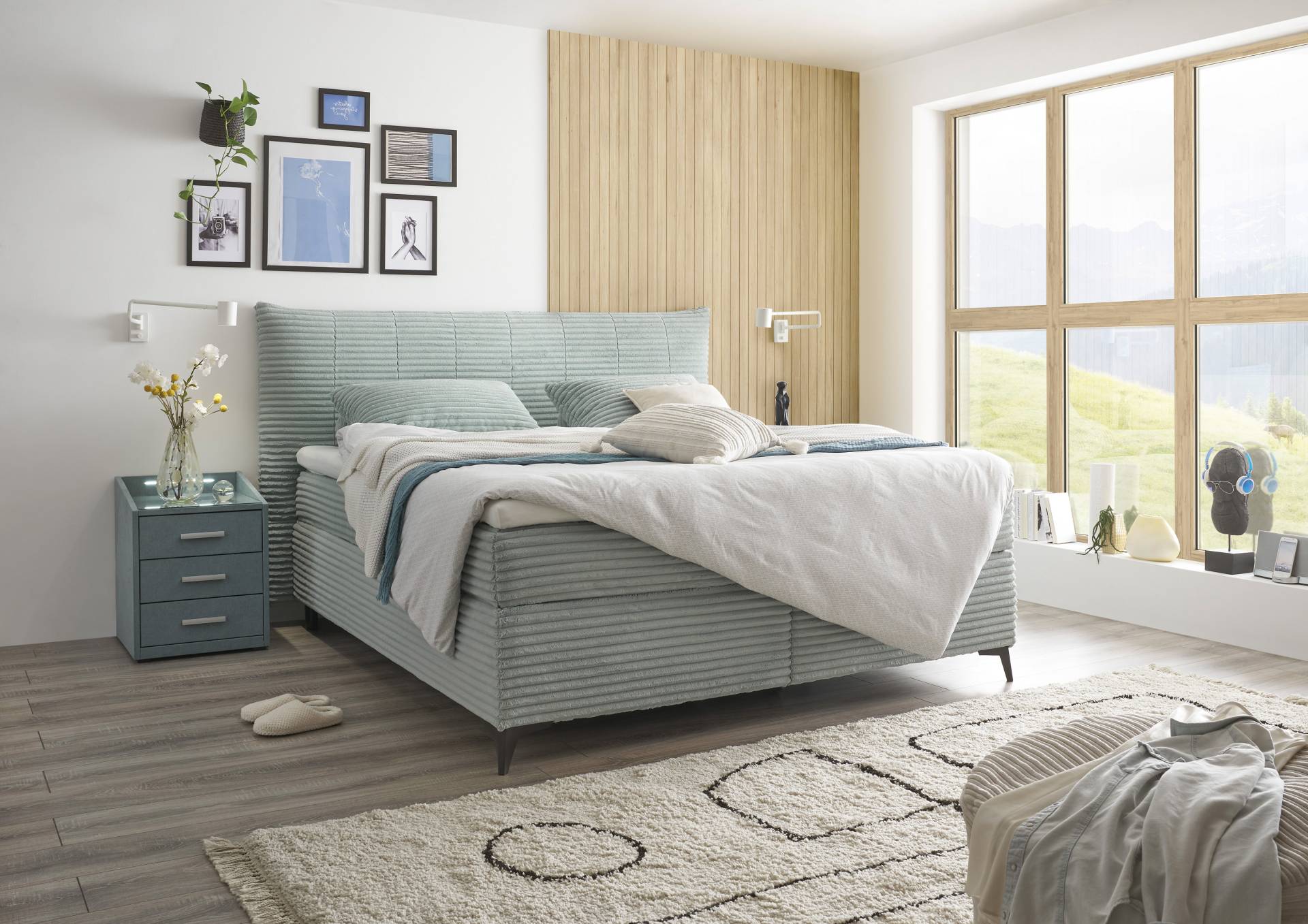 ED EXCITING DESIGN Boxspringbett »Seattle«, harte Seite mit Kokosmatte, weiche Seite mit Filzabdeckung ED EXCITING DESIGN Boxspringbett »Seattle«, harte Seite mit Kokosmatte, weiche Seite mit Filzabdeckung von ED EXCITING DESIGN
